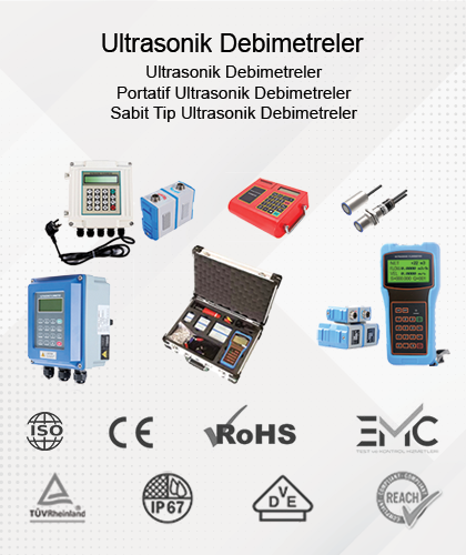 Ultrasonik Debimetreler